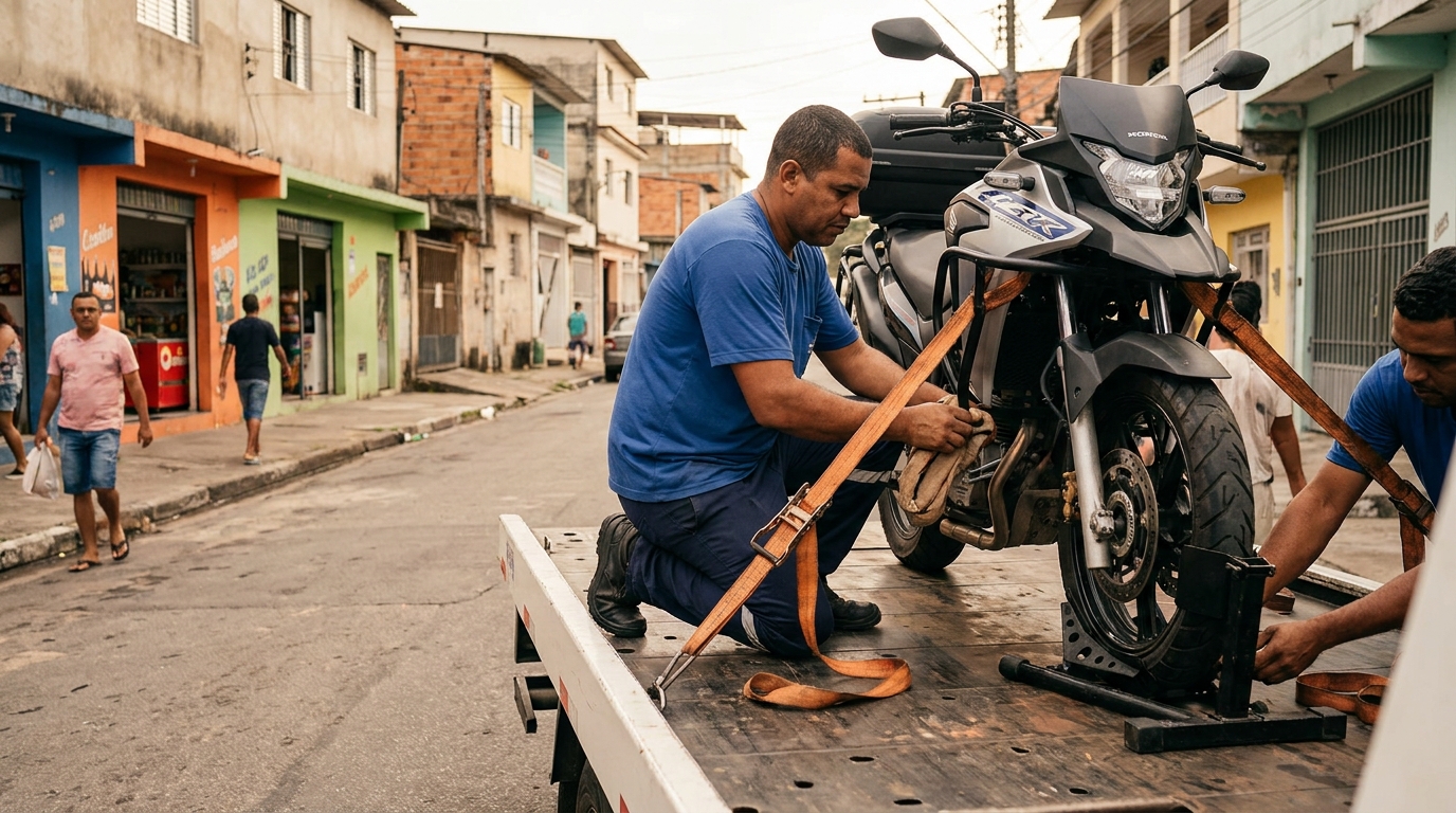 Guincho para Moto em Vitória‑ES